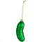 Ornativity Christmas Pickle Tree Ornament - Traditional Glass Blown Green Hanging Pickle Ornaments